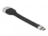 EAN 4043619869336 - DeLOCK 86933 adaptador de cable de vídeo 0,14 m USB Tipo C HDMI tipo A (Estándar) Negro, Plata imagen 1