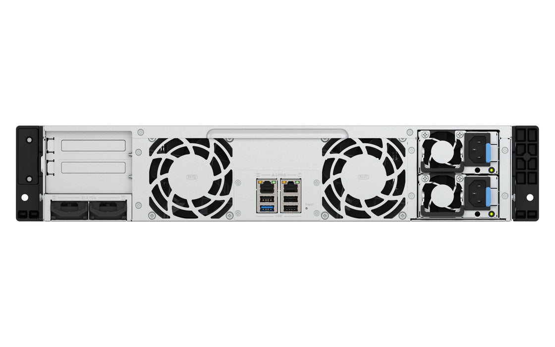 EAN 4711103092033 - QNAP TS-H1465U-RP Servidor de almacenamiento Bastidor (2U) 8 GB DDR5 0 TB QNAP QTS Negro imagen 2
