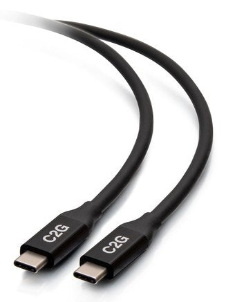 EAN 0757120288787 - C2G C2G28878 cable USB USB4 Gen 2x2 1,01 m USB C Negro imagen 1