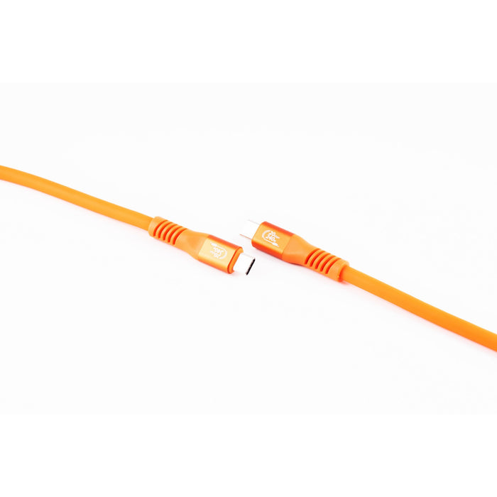 EAN 4250696658498 - Flexline FL31-77037 cable USB USB 3.2 Gen 2x2 2 m USB C 20 Gbit/s 240 W Naranja imagen 2