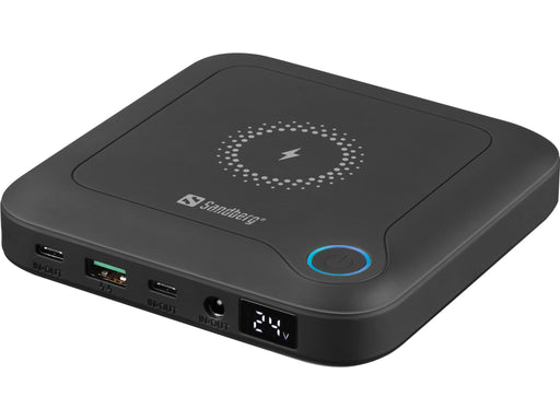 EAN 5705730421464 - Sandberg 421-46 batería externa Ión de litio 25000 mAh Cargador inalámbrico Negro imagen 1