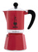 EAN 8006363018470 - Bialetti Rainbow Cafetera italiana Negro, Rojo, Acero inoxidable imagen 1