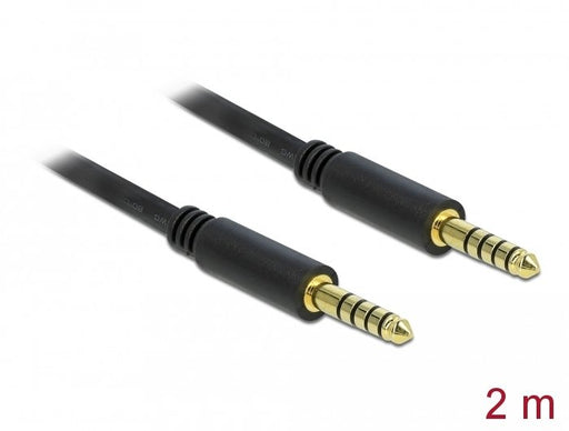 EAN 4043619857920 - DeLOCK 85792 cable de audio 2 m 4.4mm Negro imagen 2