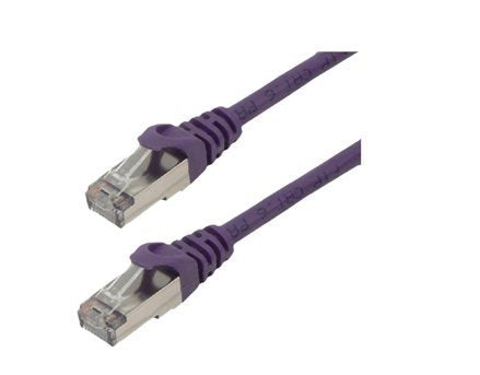 EAN 3700224744588 - MCL FCC6BM-0.5M/VI cable de red Violeta 0,5 m Cat6 F/UTP (FTP) Alrededor imagen 2