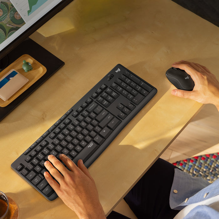 EAN 5099206092396 - Logitech 920-009796 teclado Ratón incluido Oficina RF inalámbrico QWERTZ Suizo Grafito imagen 10
