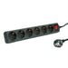EAN 7630049612235 - ROLINE 19.07.1075 base múltiple 3 m 6 salidas AC Interior Negro imagen 1