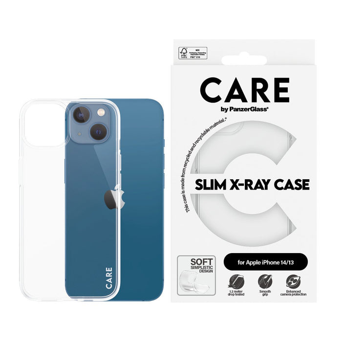 EAN 5715685012440 - PanzerGlass CARE™ by ® X-Ray Case iPhone 14 | 13 funda para teléfono móvil Transparente imagen 2