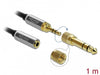 EAN 4043619857807 - DeLOCK 85780 cable de audio 1 m 3,5mm Negro, Gris imagen 4