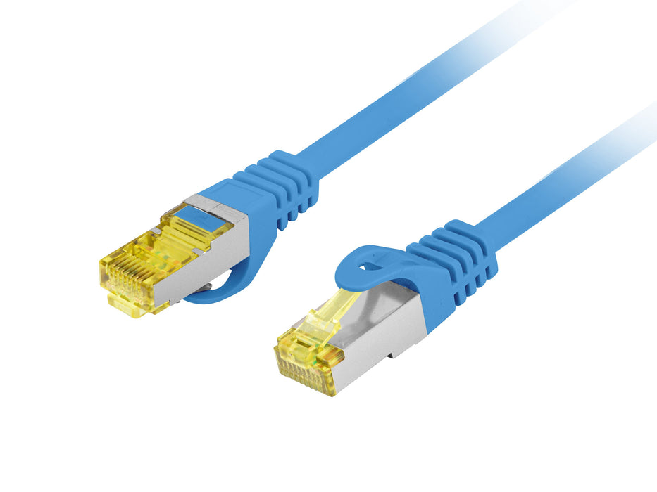EAN 5901969437102 - Lanberg PCF6A-10CU-0200-B cable de red Azul 2 m Cat6a S/FTP (S-STP) Alrededor imagen 1