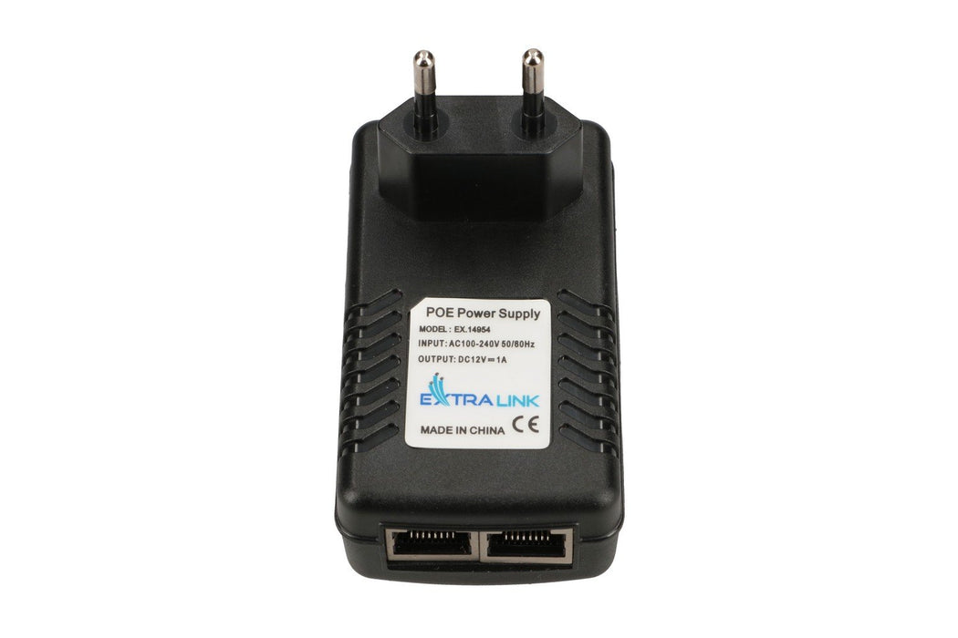 EAN 5903148914954 - Extralink POE-12-12W 12V 12W 1A POWER ADAPTER WALL PLUG Ethernet rápido imagen 3