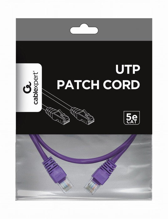 EAN 8716309077910 - Gembird RJ45/RJ45 Cat5e 0.5m cable de red Púrpura 0,5 m U/UTP (UTP) imagen 4