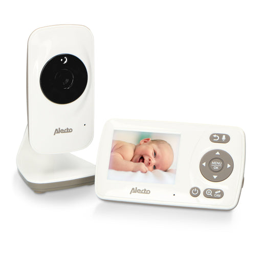 EAN 8711902091776 - Alecto DVM-71 video-monitor para bebés Gris pardo, Blanco imagen 1
