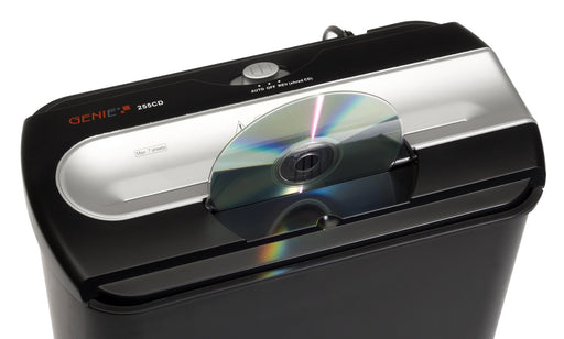 EAN 4015468113045 - Genie 255 CD triturador de papel Corte en tiras 74 dB 22 cm Negro, Plata imagen 2