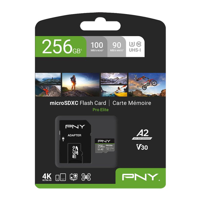 EAN 0751492639062 - PNY Pro Elite 256 GB MicroSDXC UHS-I Clase 10 imagen 4