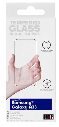 EAN 3303170108512 - T'nB TGISA33 protector de pantalla o trasero para teléfono móvil Samsung 1 pieza(s) imagen 2