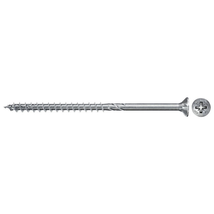 EAN 4048962371840 - Fischer Power-Fast II FPF II CZP 4,5x80 BC 50 80 mm 50 pieza(s) Tornillo imagen 1