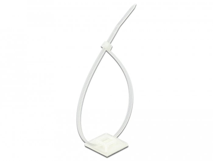 EAN 4043619188345 - DeLOCK 18834 soporte para brida Blanco Nylon 10 pieza(s) imagen 2