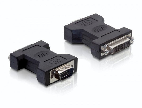 EAN 4043619650170 - DeLOCK 65017 cambiador de género para cable DVI-I VGA 15-pin M Negro imagen 1