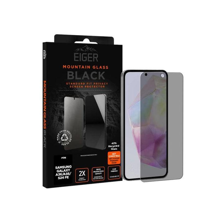 Eiger Sp Mountain Black Privacy Galaxy A37/A36/A56/S24fe