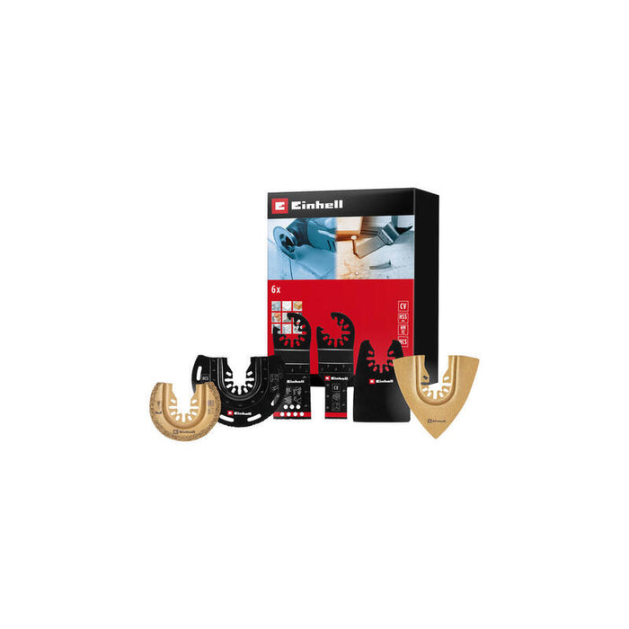 Einhell Juego De Accesorios Para Multiherramientas De 6 Piezas, Disco De Lijado Para Multiherramientas 708106