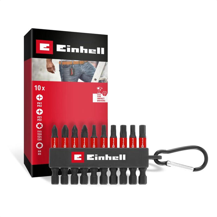 Einhell Mosquetón Con 9 Puntas De Impacto Surtidas