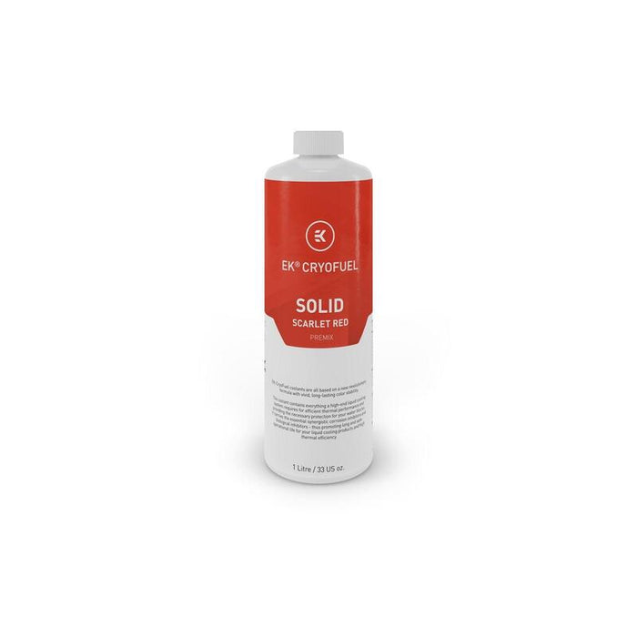 Ekwb Ek-Cryofuel Solid Premezclado Rojo Scarlet - Líquido