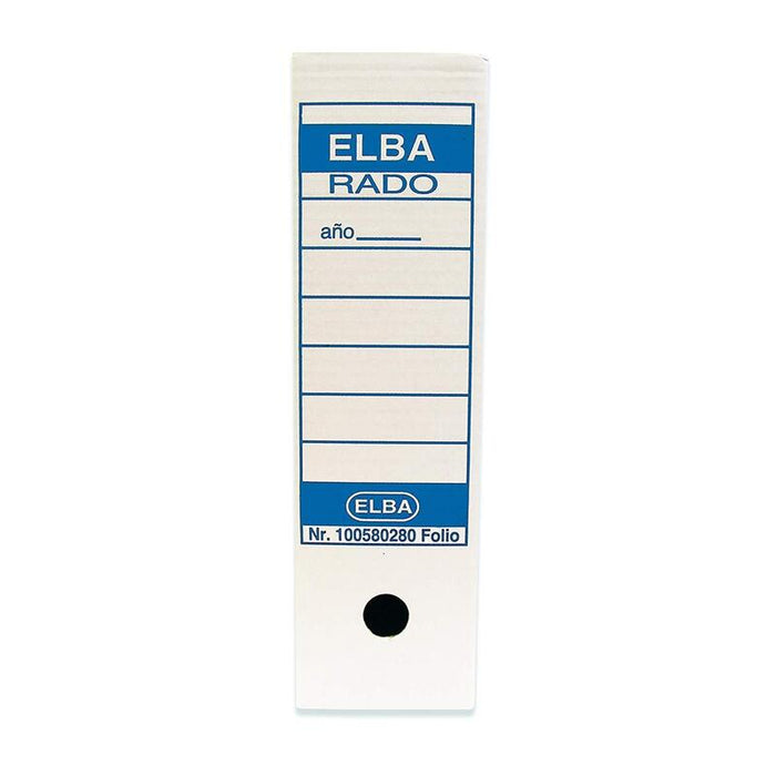 Elba Archivo Definitivo Folio Lomo 100mm Blanco -50u-
