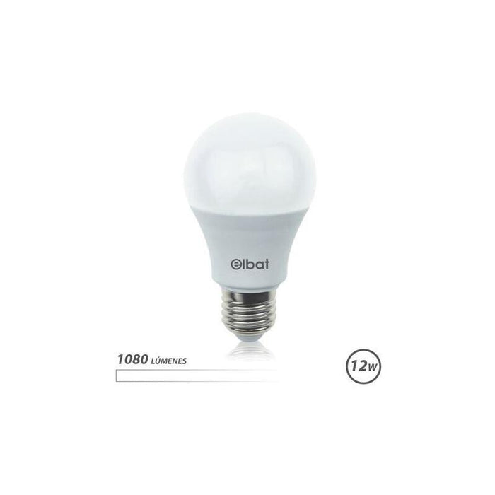 Elbat Bombilla Led A60 - 12w - 1080lm - E27 - Luz Blanca