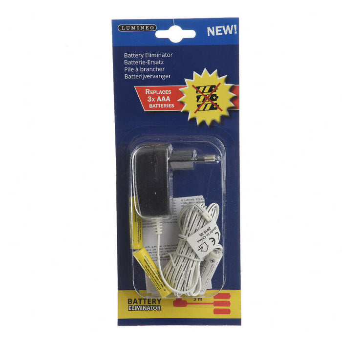 Eliminador De Pilas 4,5v Para Interior Para Productos Con 3xaaa