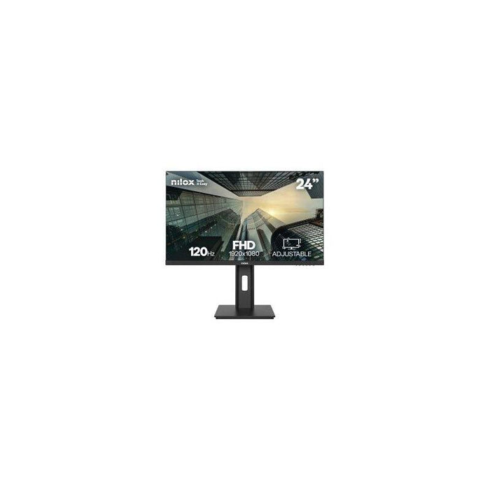 Embalaje Dañado/Desprecintado (Km0) Monitor 24" Dp Hdmi Vga Nilox Nxm24reg1201 Ips Fhd 120hz 4ms 250cd/Mâ² 2x3w Vesa 100x100