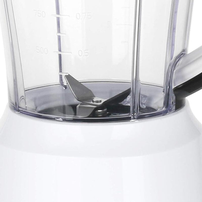 Emerio Bl-124816 - Batidora De Vaso (500 W), Color Blanco Y Negro