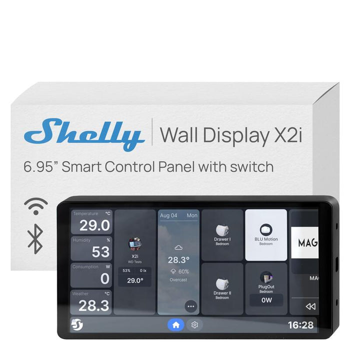 · Empotrado · Wall Display X2i Negro · Wlan · Negro