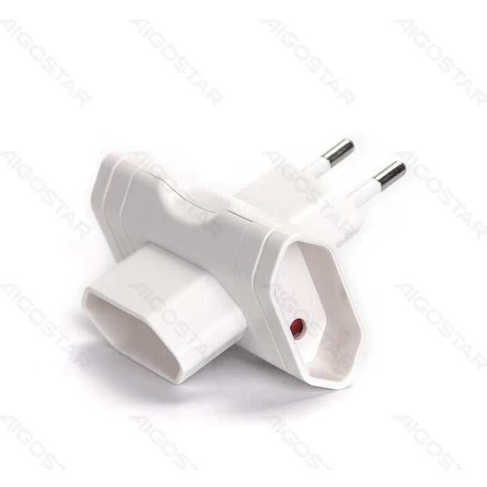 Enchufe De Conversion Aleman 1 A 3 10a Blanco Aigostar
