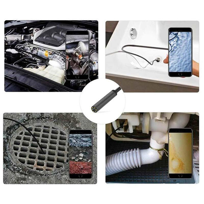 Endoscopio Digital Para Smartphone 3 En 1 - 7mm/1 Metro