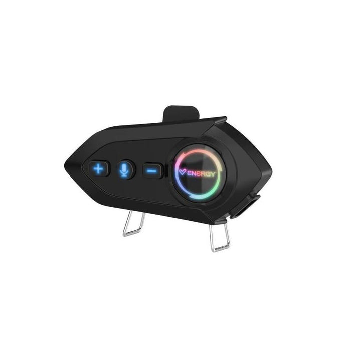 Energy Sistem Intercom Ride Intercomunicador Para Casco De Moto - Bluetooth 5.4 - Gran Capacidad De Bateria - Hasta 25