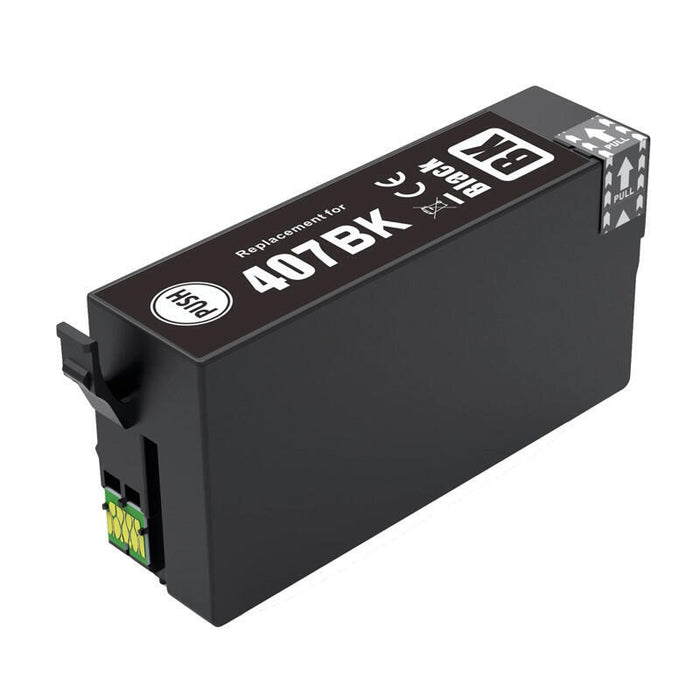 Epson 407 Negro Tinta Generico - Reemplaza C13t07u140