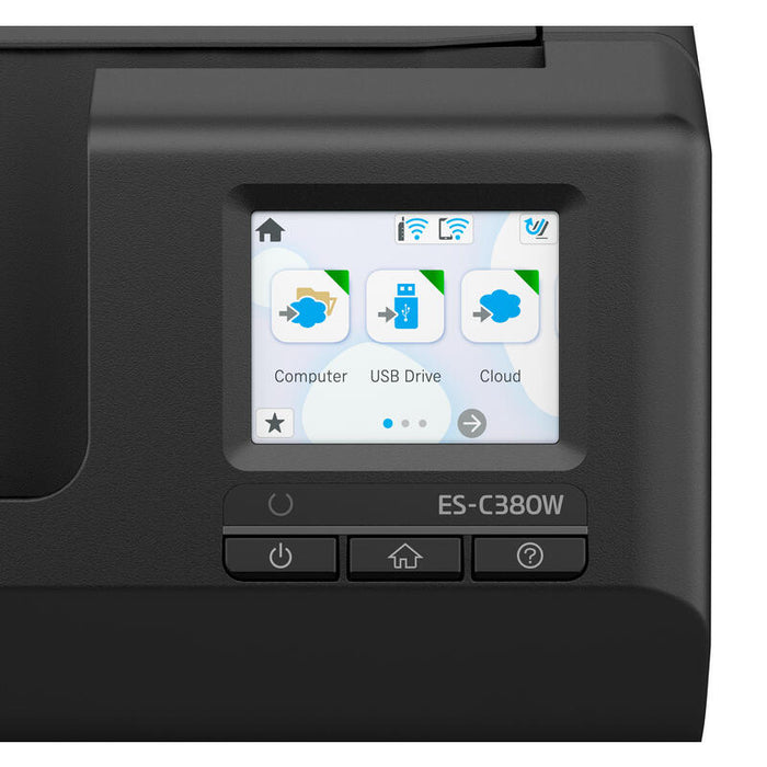 Epson Es-C380w Escáner De Alimentación En Hoja A Dos Caras A4/Legal