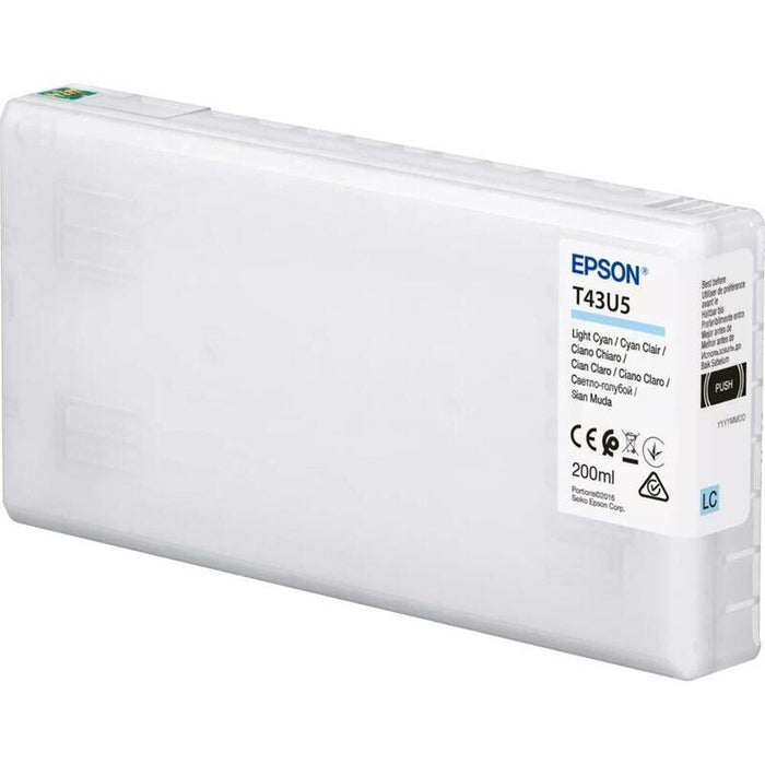 Epson Tintenpatrone Cyan T 43u 200 Ml            T 43u24n