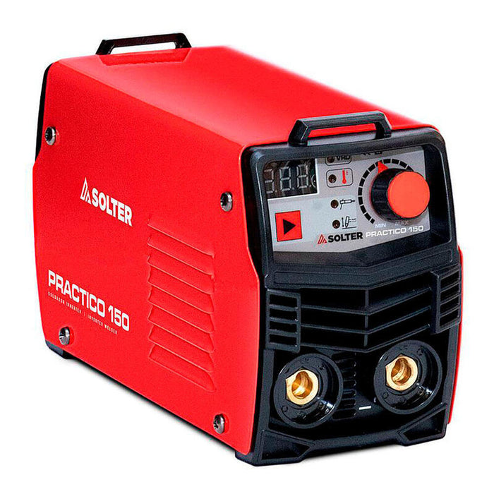 Equipo Soldador 7000w Inverter Practico 150 Con Accesorios Solter