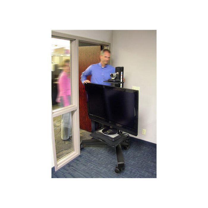 Ergotron Neo-Flex Mobile Mediacenter Ld Carro Multimedia Negro Panel Plano