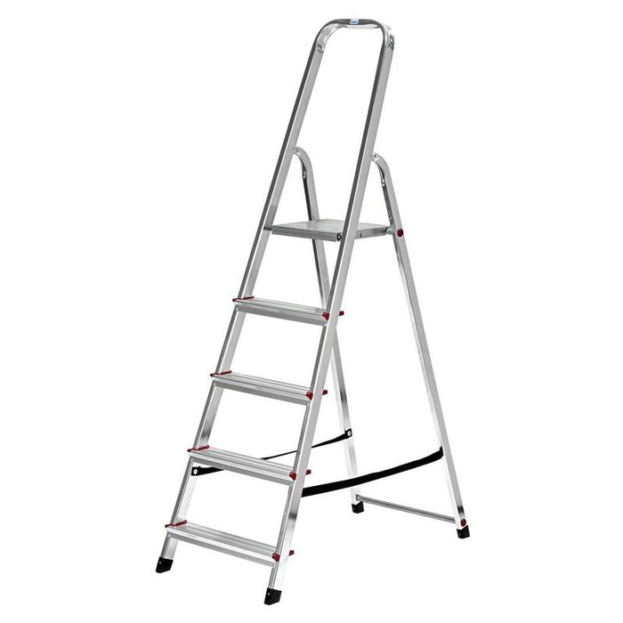 Escalera De Aluminio Krause Corda De 5 Peldaños