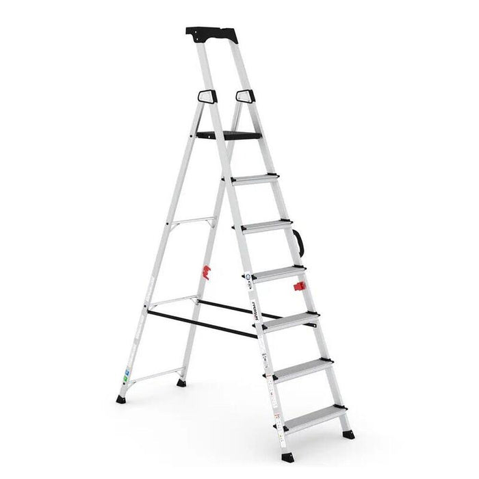 Escalera Profesional Delux De Aluminio 7 Peldaños