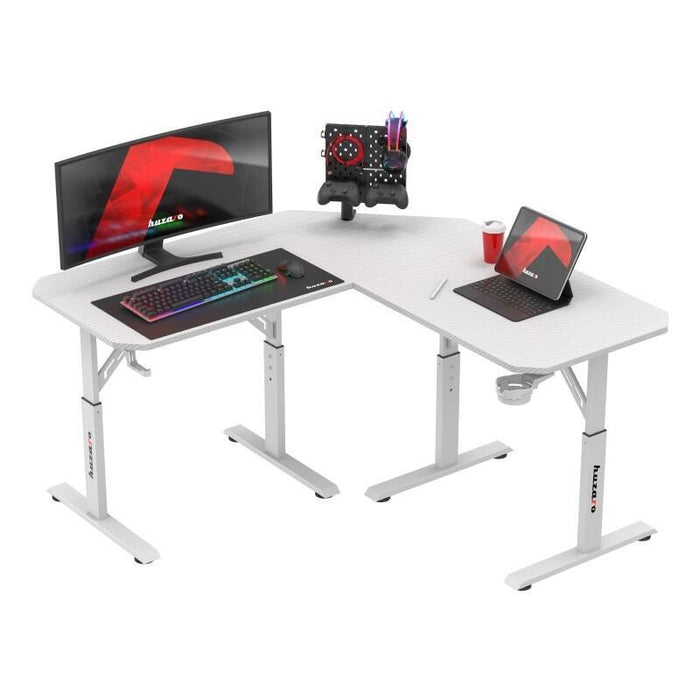 Escritorio De Juegos Huzaro Hero 7.3 Blanco