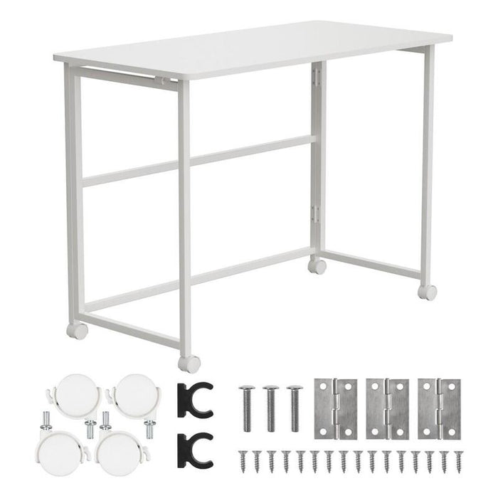 Escritorio, Stolik Con Ruedas Mc-1250w 100x50 Cm Blat, Max 50kg Blanco