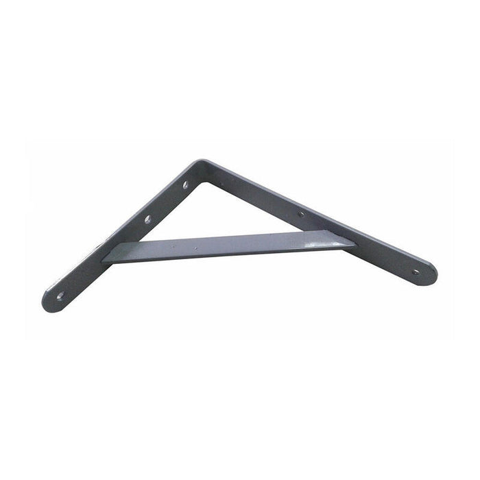 Escuadra De Acero Gris Plata Fortex 20x25cm
