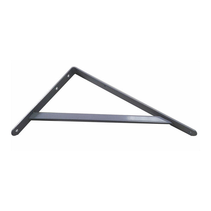 Escuadra De Acero Gris Plata Fortex 25x40cm