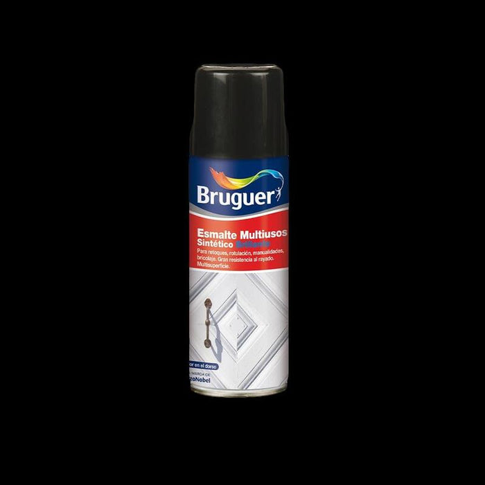 Esmalte Multiuso Spray Brillante Negro 0,4l 5197989 Bruguer