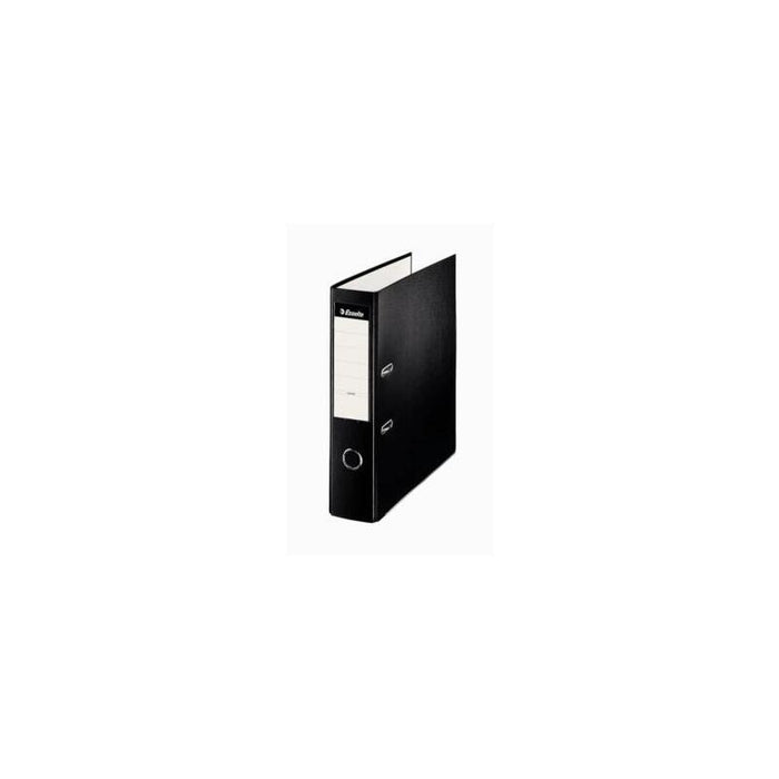 Esselte Archivador Palanca A4 Lomo Ancho Pp Interior Forrado En Papel Rado Cantoneras Negro