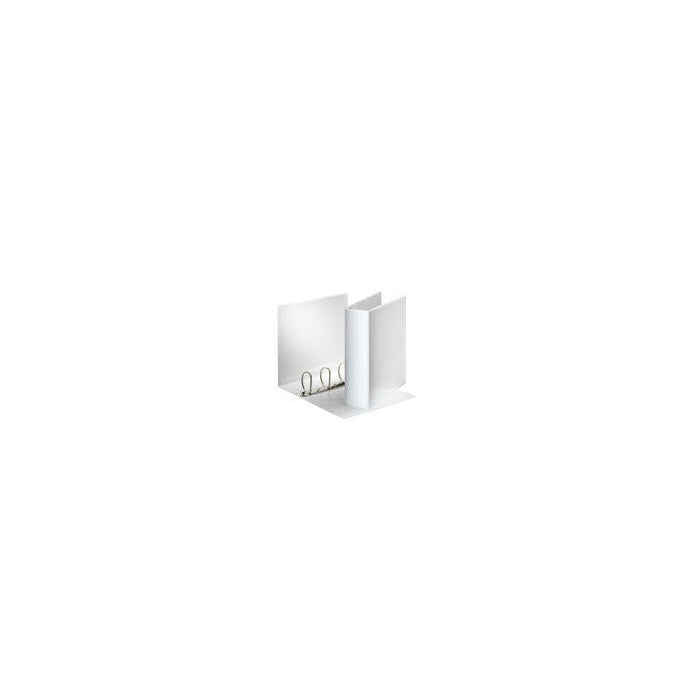 Esselte Carpeta Canguro Básica Personalizable 4 Anillas Mixtas 60mm A4 Pp Blanco
