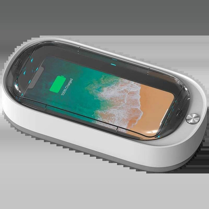 Esterilizador De Smartphone Con Cargador Inalámbrico S100